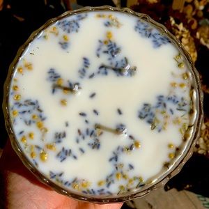 Handmade Lavender Vintage Candle